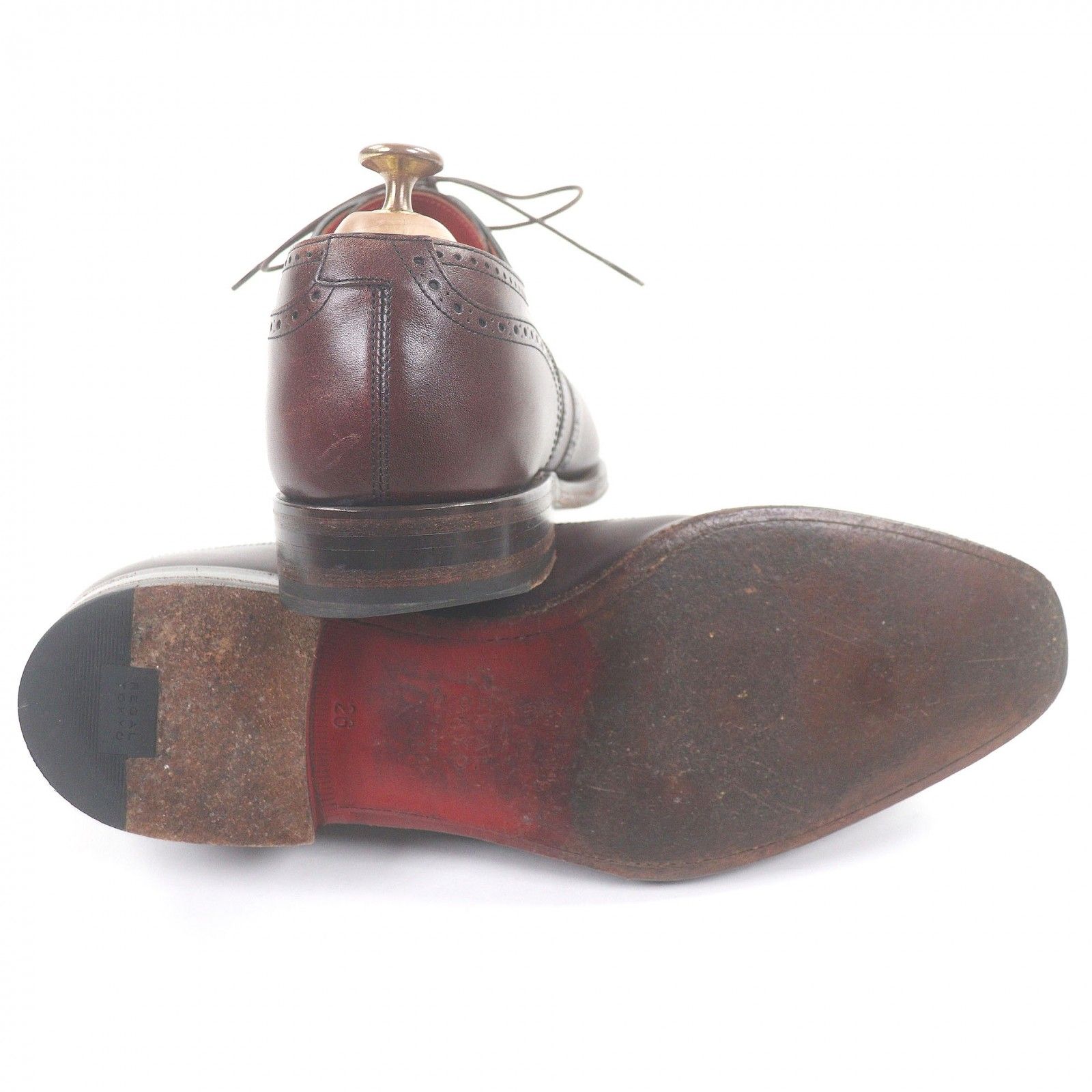 美品□REGAL TOKYO リーガル トーキョー レザー フルブローグ ウィング