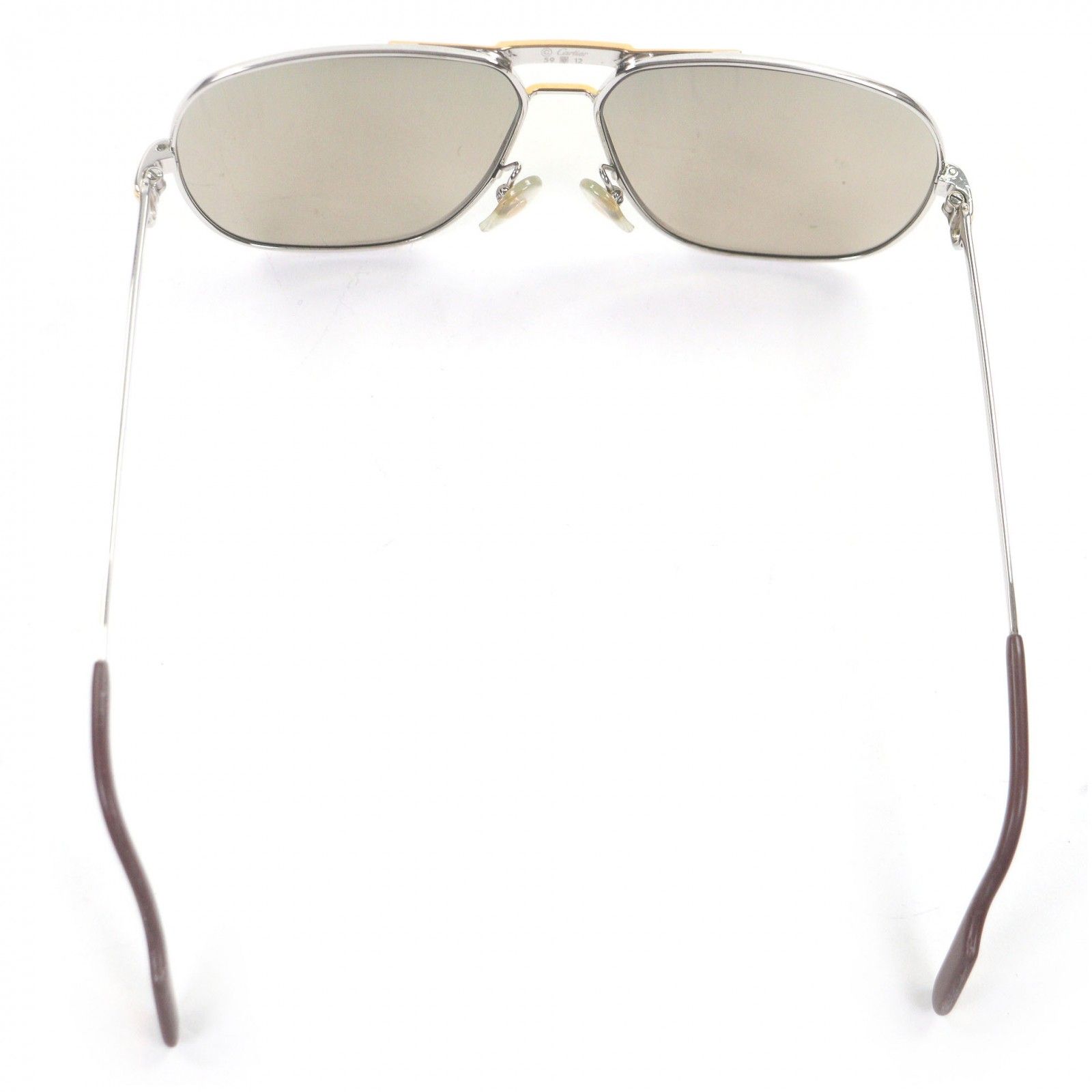 美品□Cartier カルティエ ヴィンテージ トリニティ ツーブリッジ