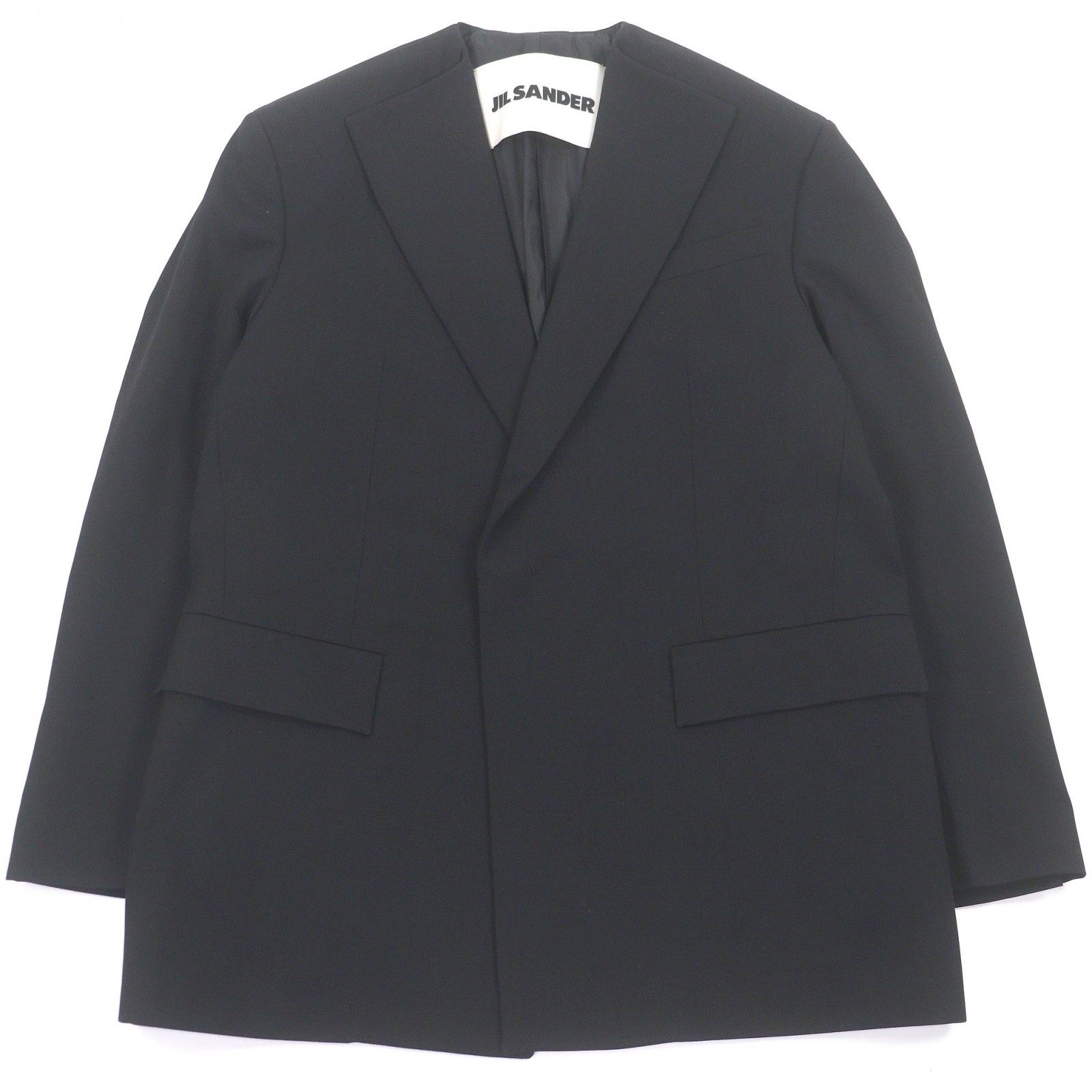 極美品□JIL SANDER ジルサンダー 24SS J21BN0180 ウール100 