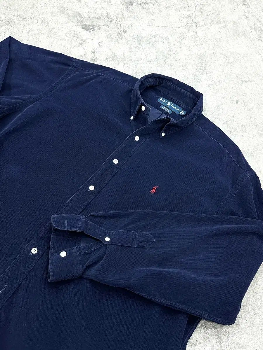 ポロ ラルフローレン ネイビー コーデュロイ シャツ - メルカリ