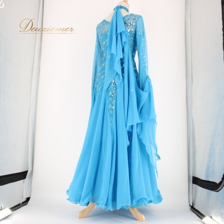 社交ダンス 衣装 スタンダード ドレス ワンピース パーティドレス