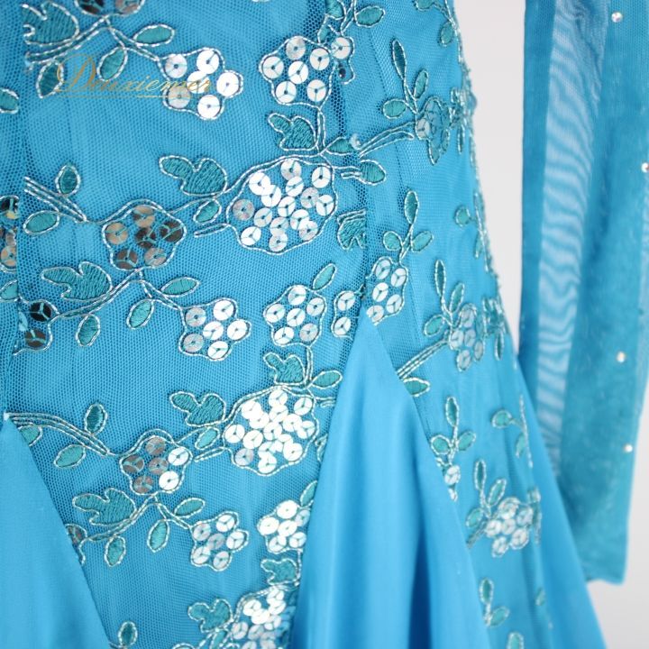 社交ダンス 衣装 スタンダード ドレス ワンピース パーティドレス