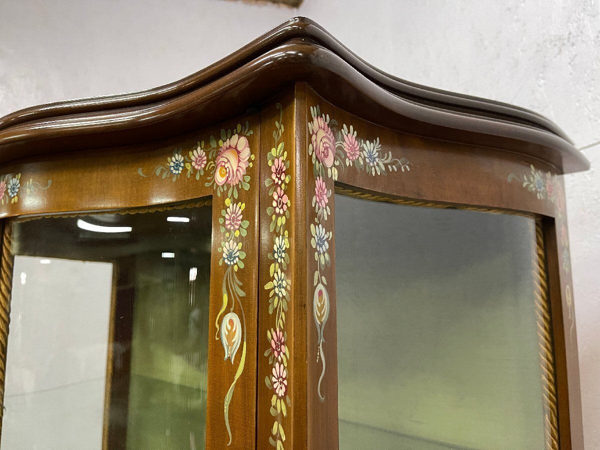 ○マリオ・コルチャゴ Mario Colciago ガラスキャビネット ショー