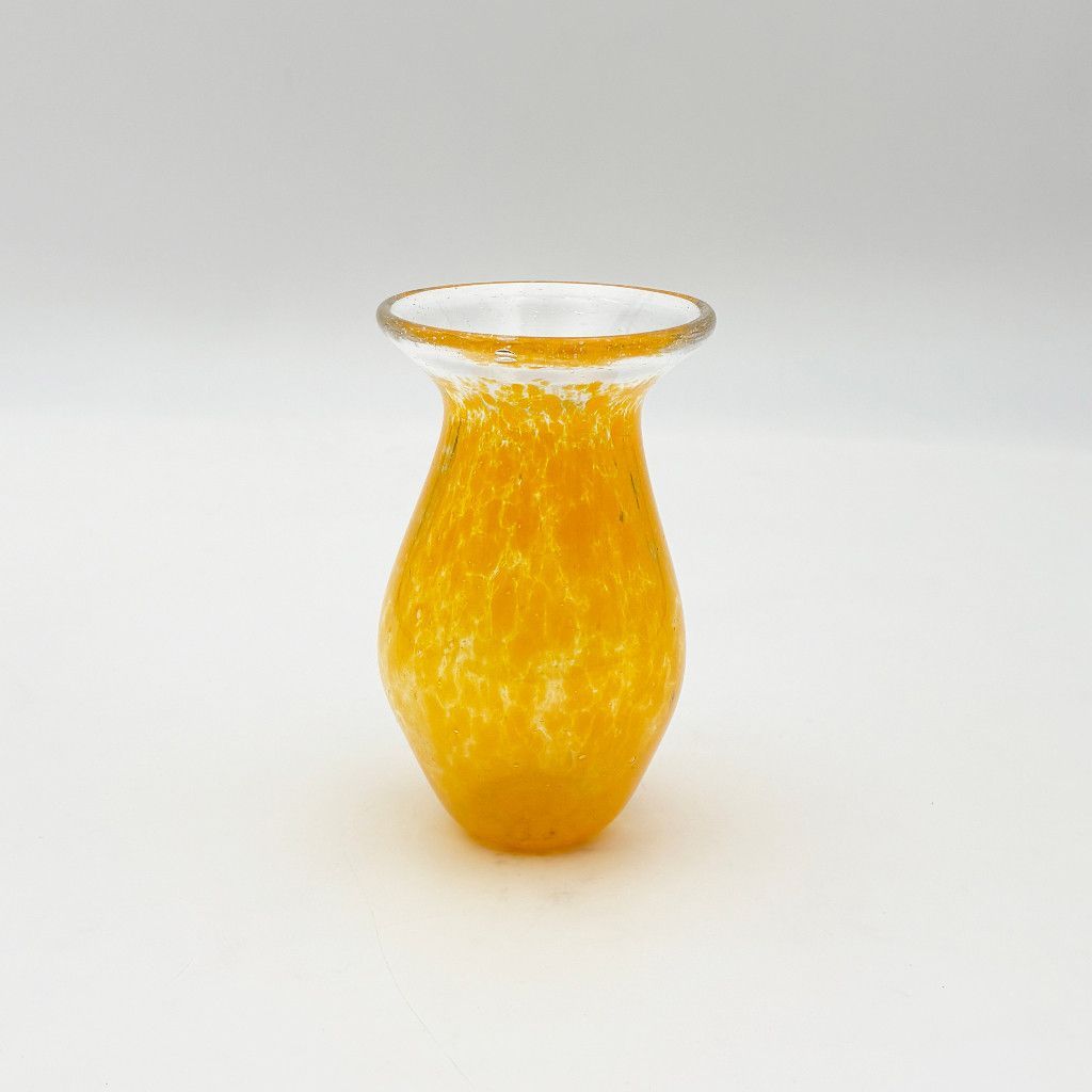 Art Glass Vase アートガラス フラワーベース 花瓶 ヴィンテージ 英国