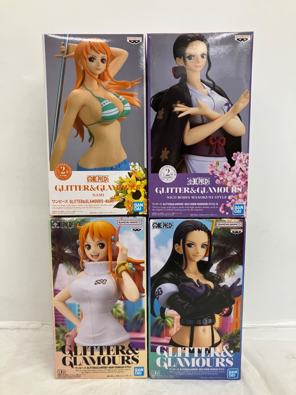 未開封 ONE PIECE ワンピース GLITTER＆GLAMOURS ナミ ロビン