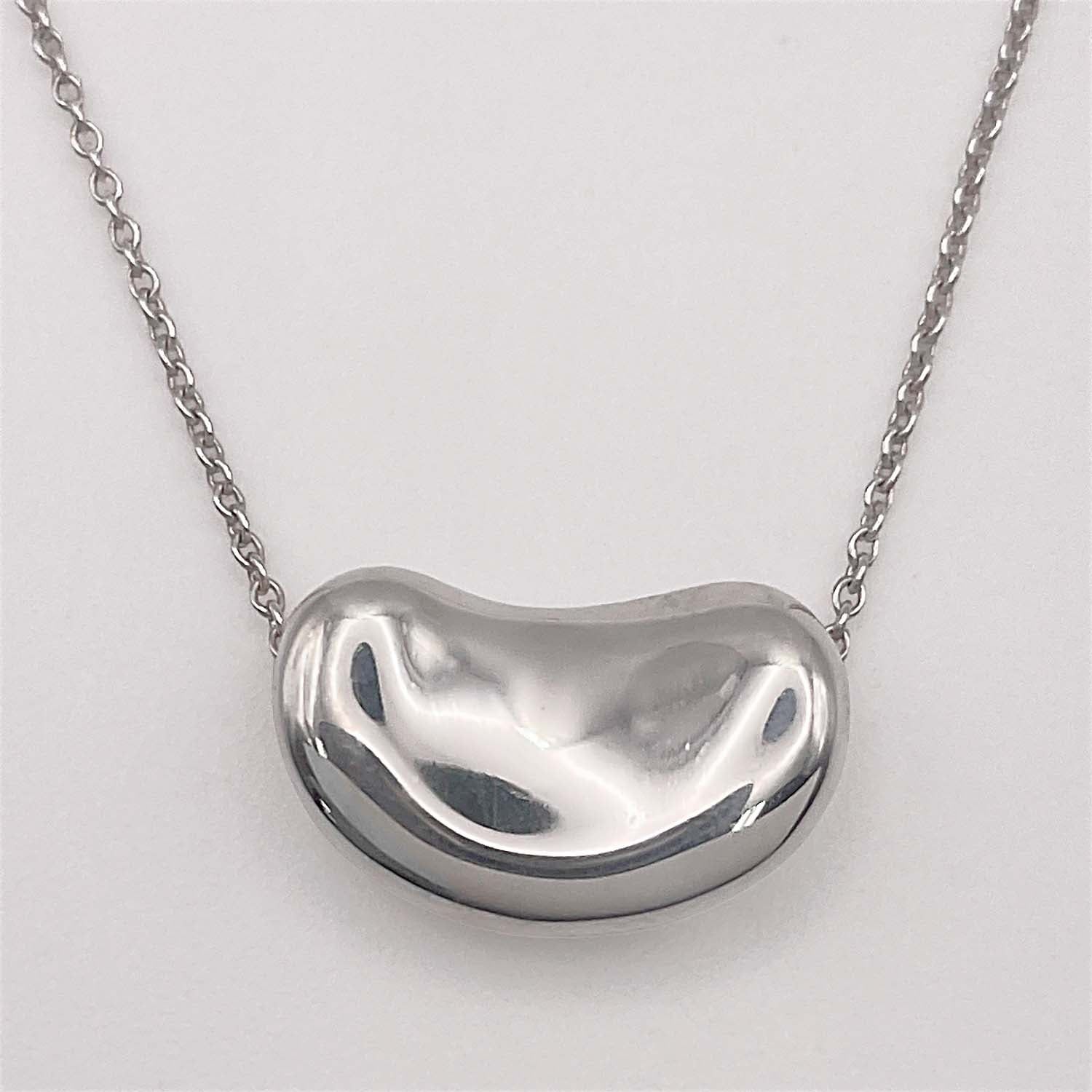 Tiffany&Co. ティファニー ビーン ネックレス ペンダント 豆 有機的