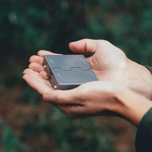 Fire-Maple ポケットストーブ チタン 固形燃料 風防 超軽量 コンパクト