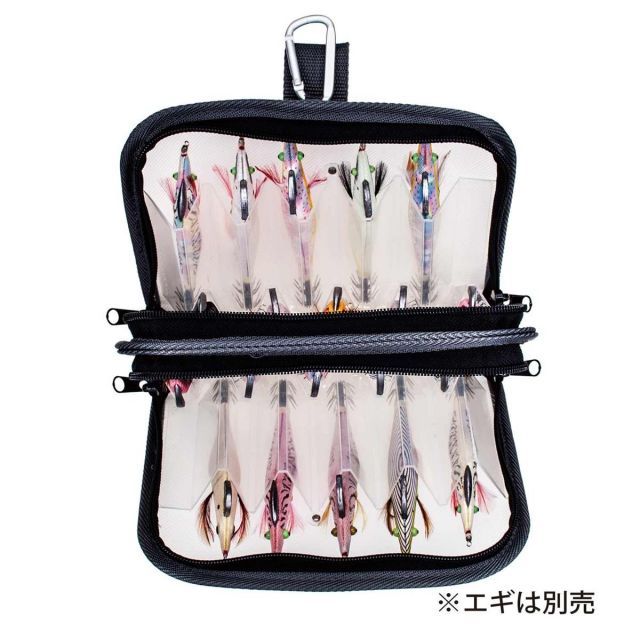 エギング エギ 19個セット 透明ケース付き 送料無料】第一精工 エギケース エギラック VII 半透明 245×170×76mm