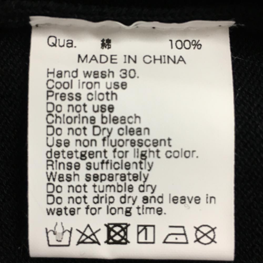 新品】エフアールツー ニットベスト 黒×白 綿100％ Vネック レディース