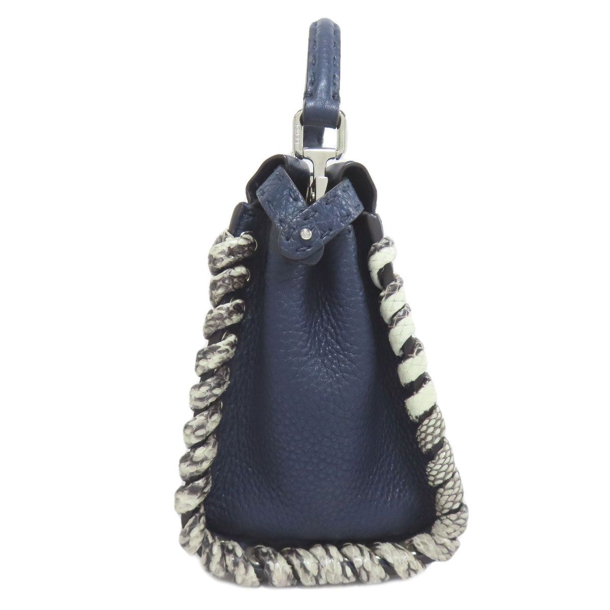 FENDI フェンディ ピーカブーミニ セレリア 2WAY ハンドバッグ カーフ