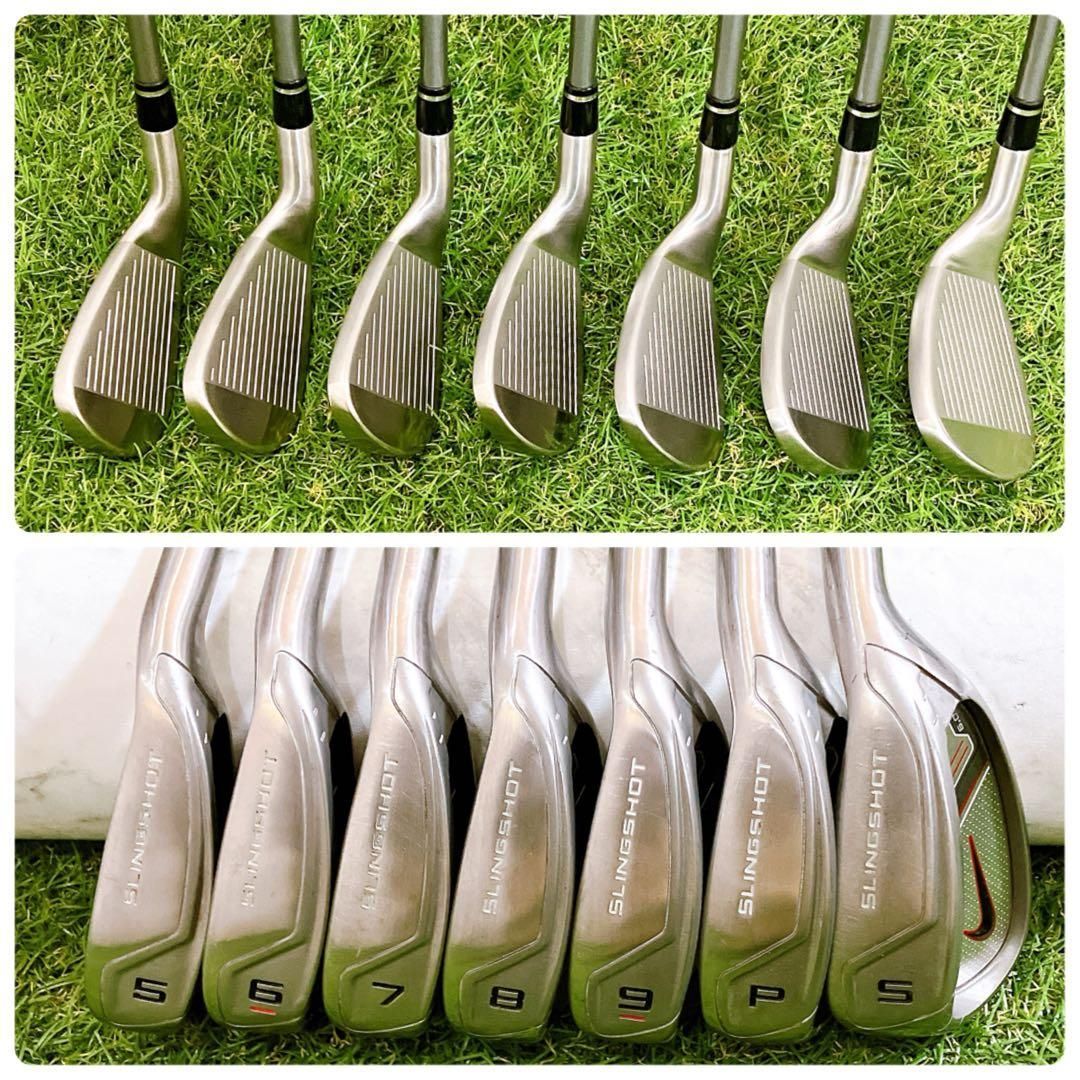 良品 NIKE ナイキ スリングショット メンズゴルフセット 初心者 即戦力