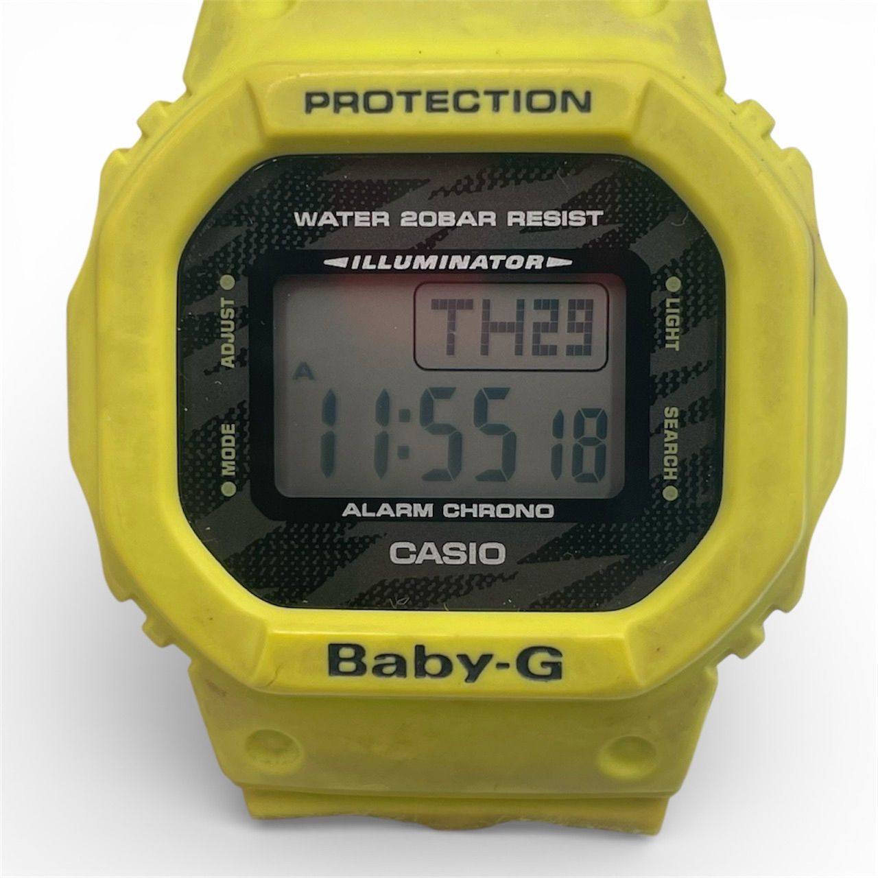 ◼︎カシオ CASIO Baby-G BGD-560TG イエロー デジタル時計 衝撃に強い 