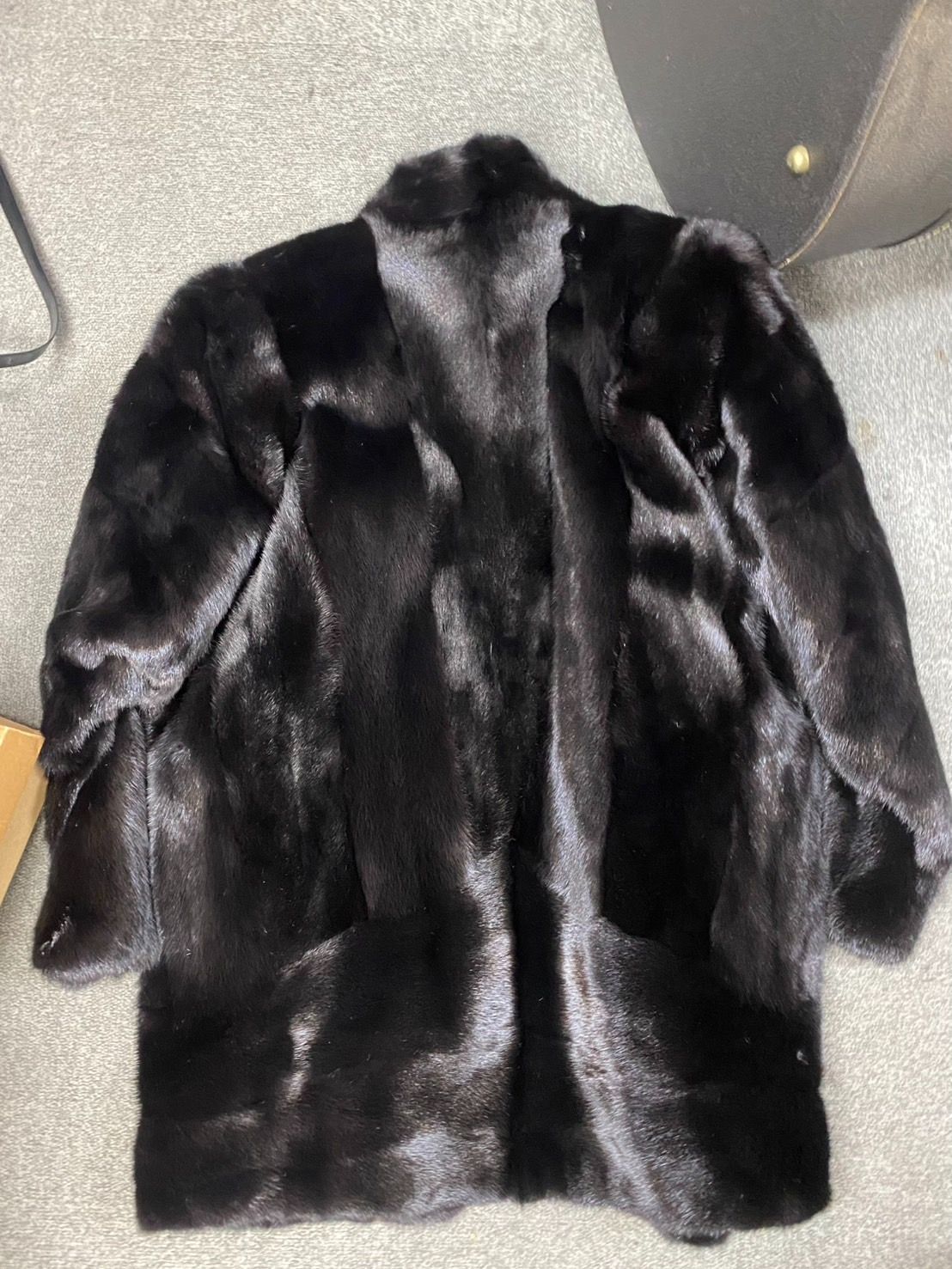 美品 サガミンク SAGA MINK 毛皮コート ファーコート ミンクコート