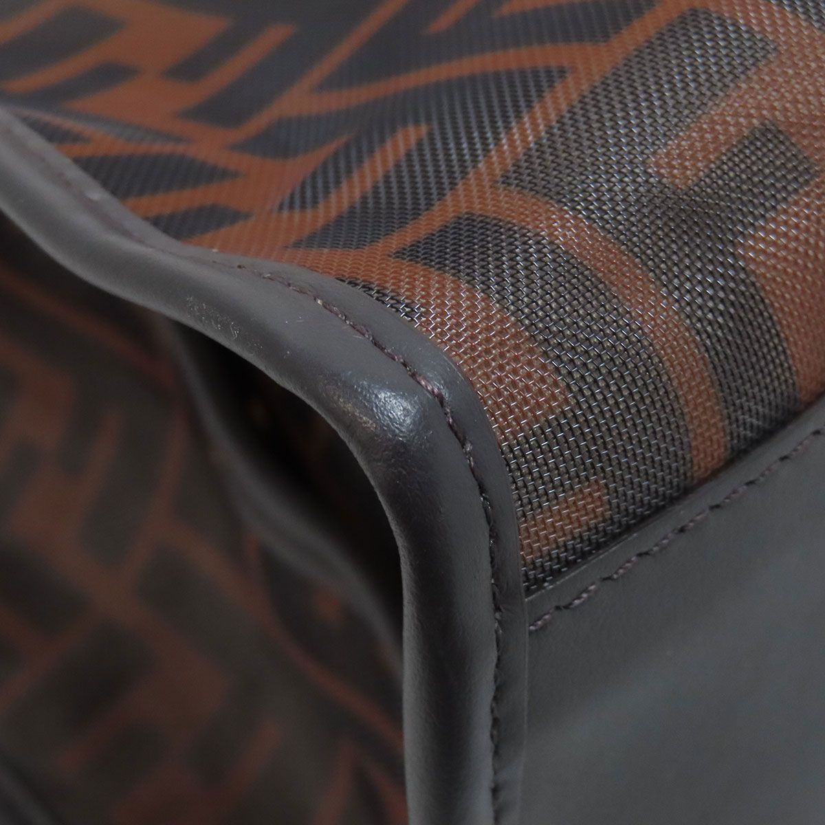 FENDI フェンディ ピーカブーカバー ズッカ柄 その他 ナイロンメッシュ 
