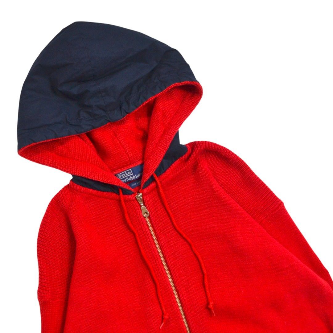 美品】Ralph Laurenラルフローレン 90s RL-92 コットン製ニット