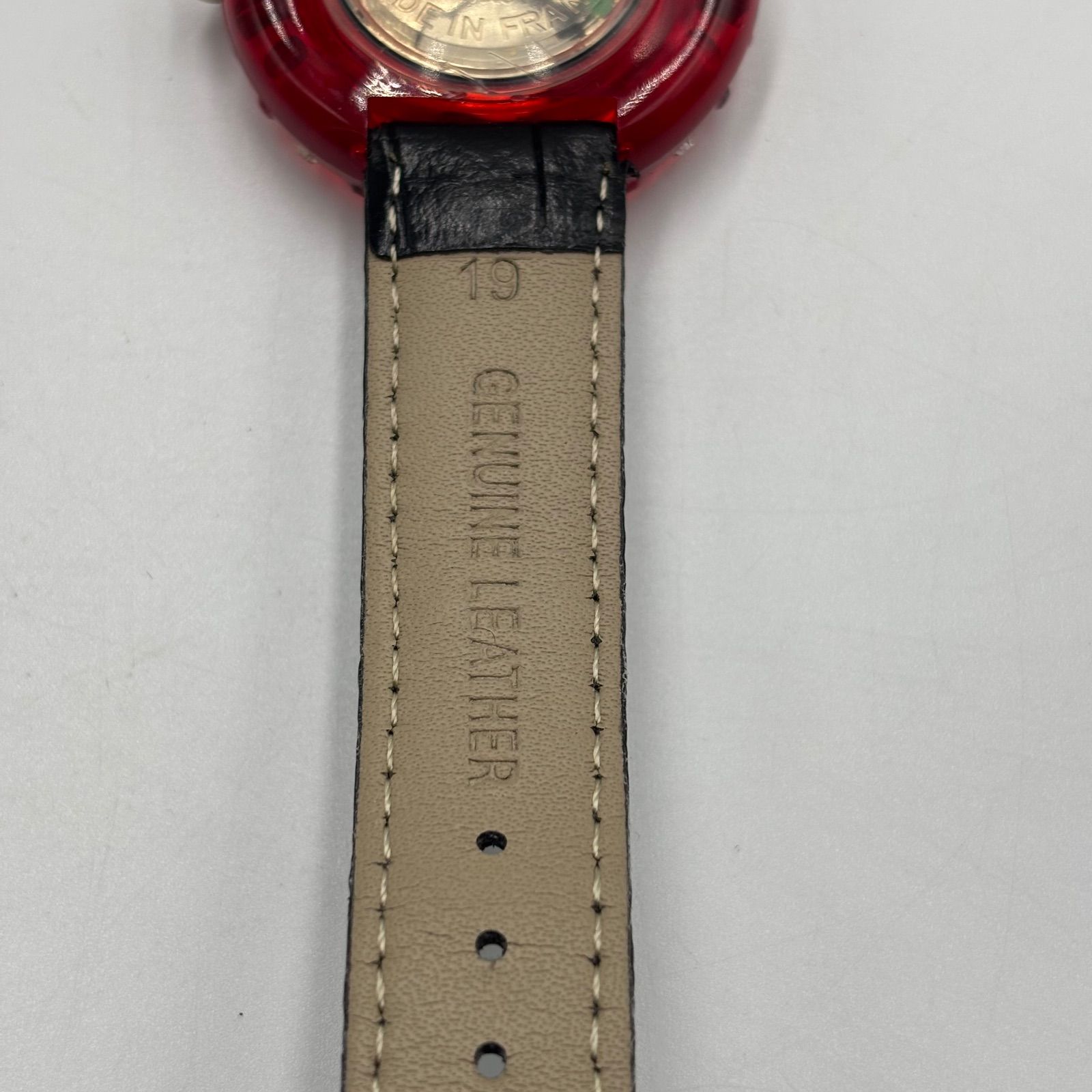 ◼︎bonbon watch ボンボンウォッチ 腕時計 レッド 赤 アレクサンドラ