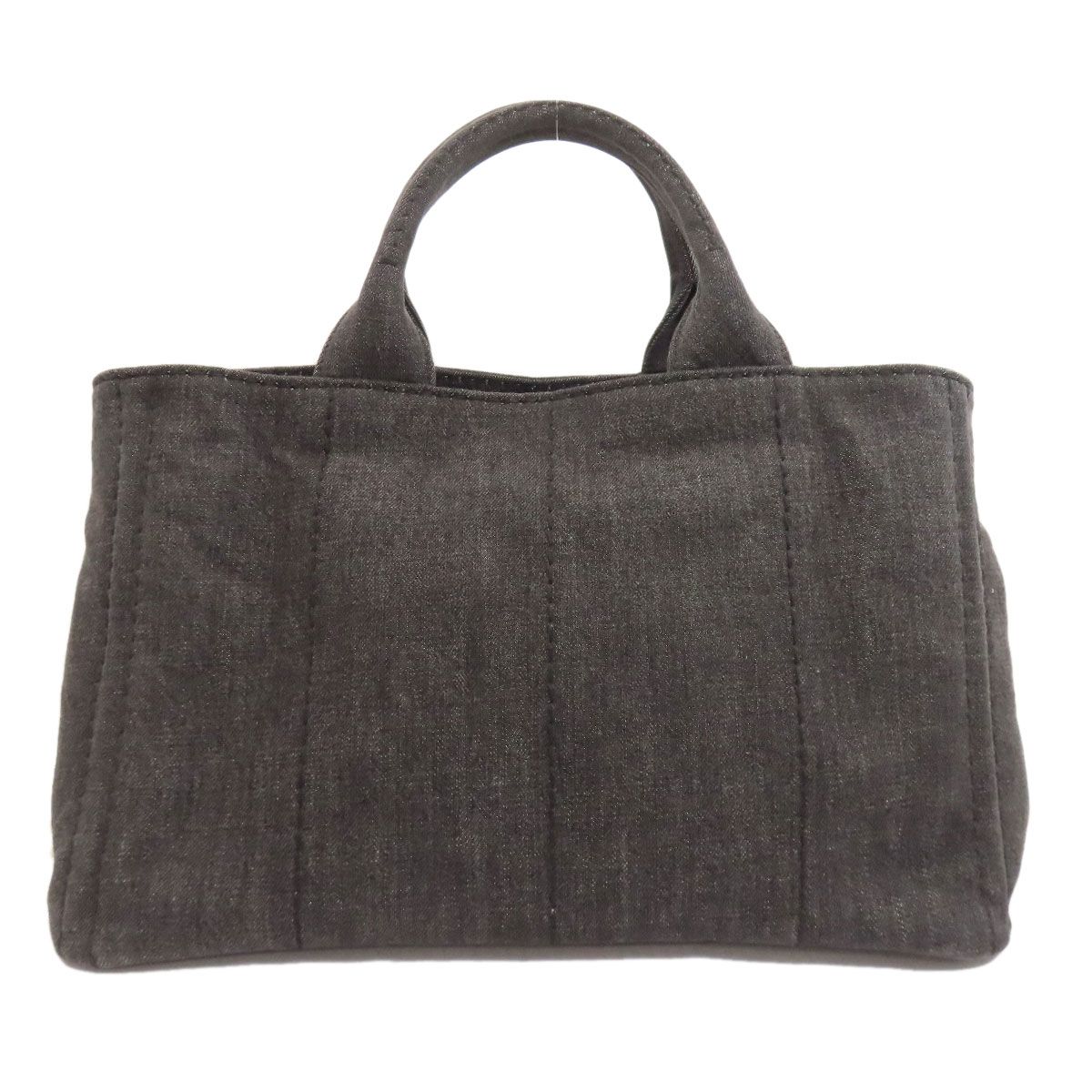 PRADA プラダ 1BG642 カナパトート 2WAY ハンドバッグ デニム  