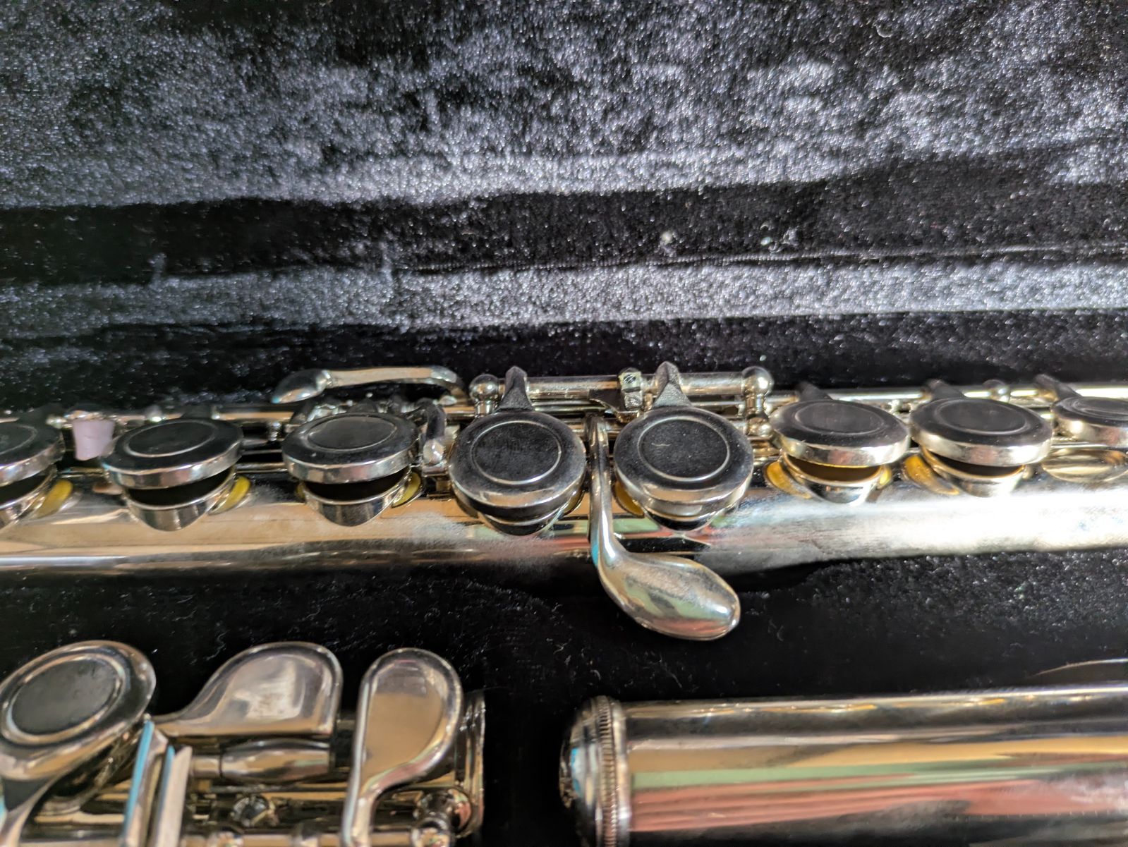 現状品】Soleil ソレイユ フルート 初心者 入門用 管楽器 ケース付