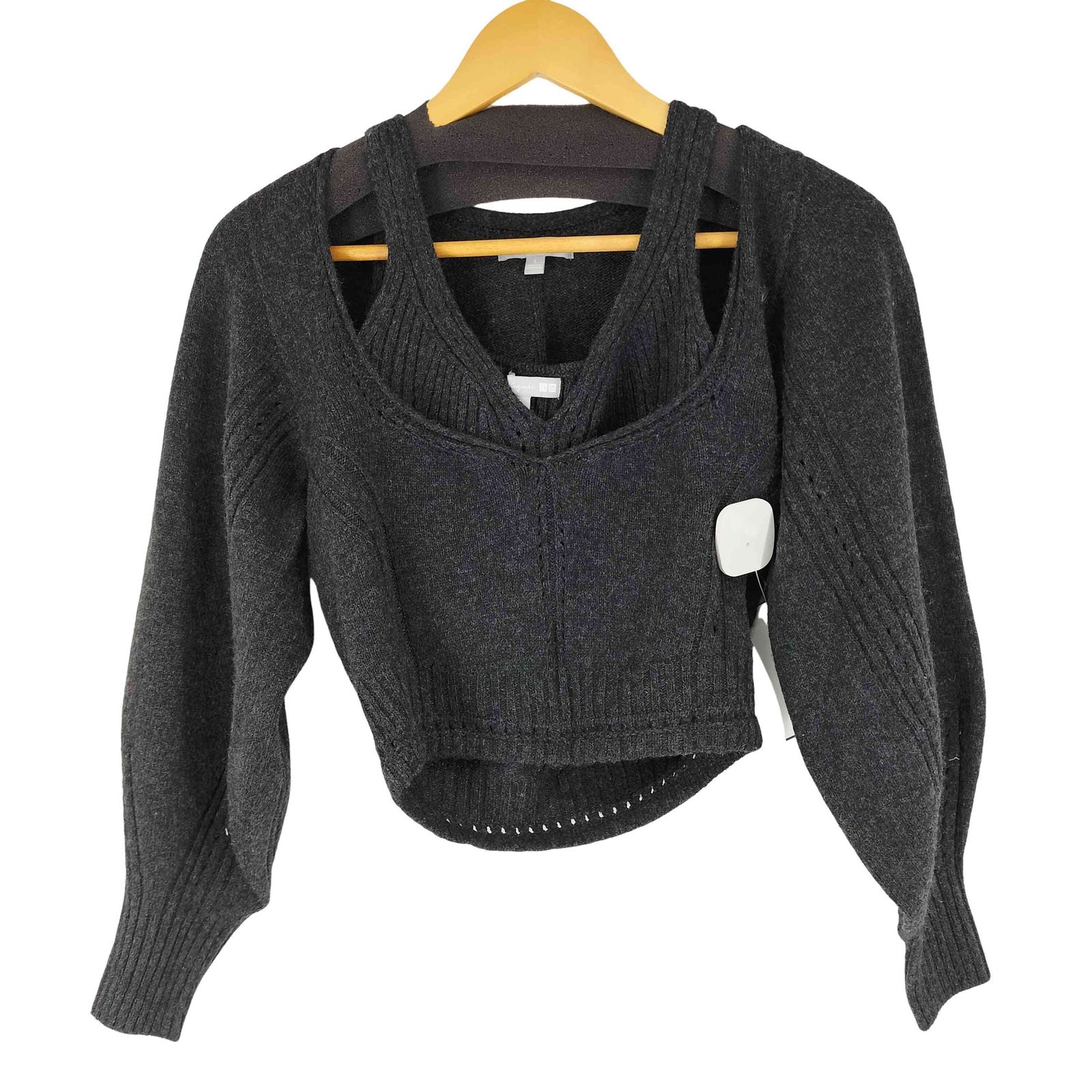 マメクロゴウチ Mame Kurogouchi 3Dボリュームスリーブセーター