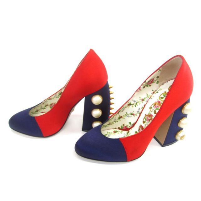 GUCCI グッチ 465985 SIZE:36 23cm シューズ ヒール 靴 ∠UP5510