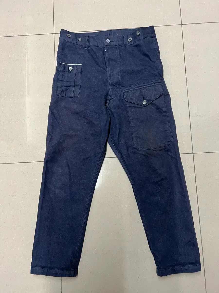 Nigel Cabourn(ナイジェル ケーボン) DUNCAGRI セルビッジパンツ