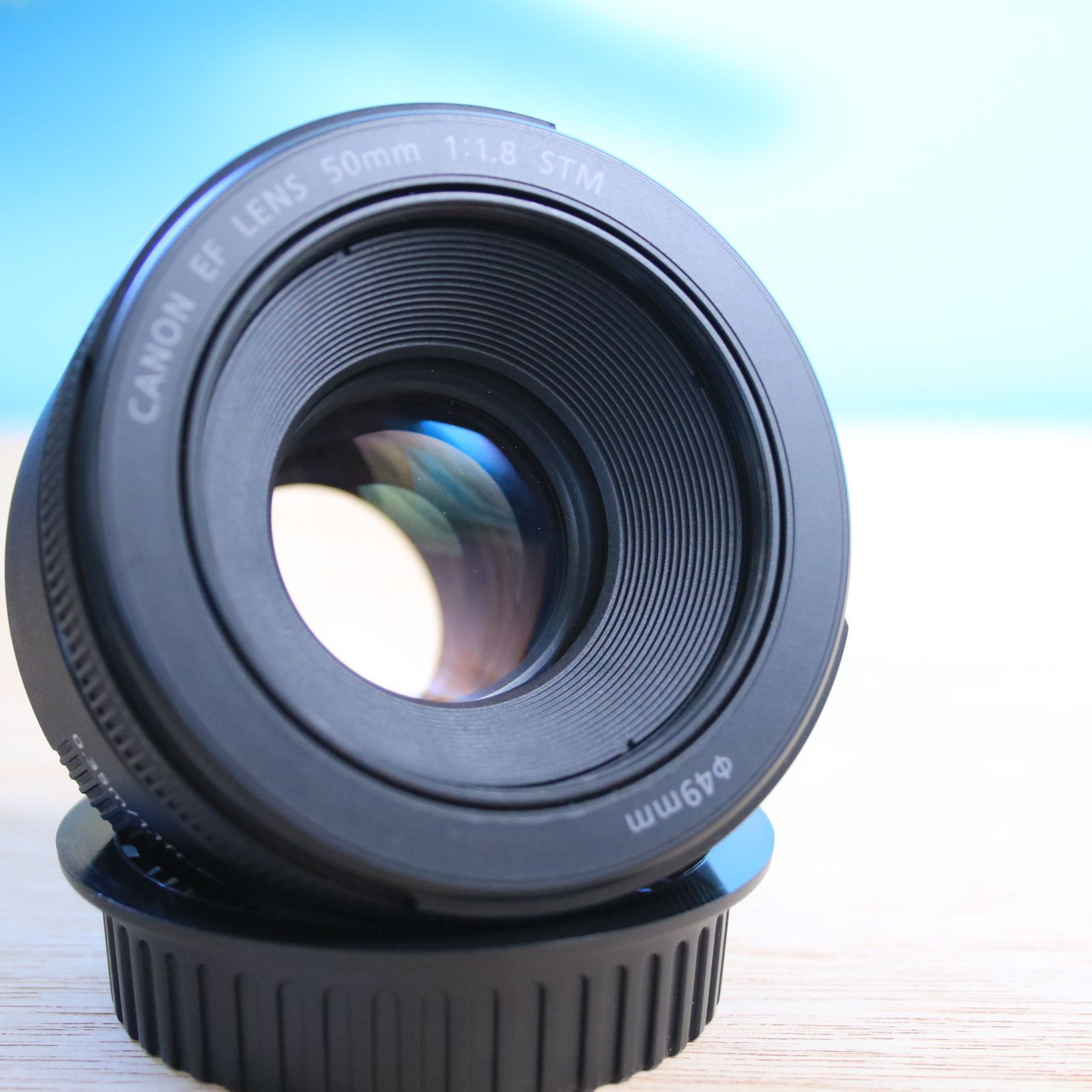 極美品❁明るい単焦点レンズ Canon キャノン EF 50mm F1.8 STM EF