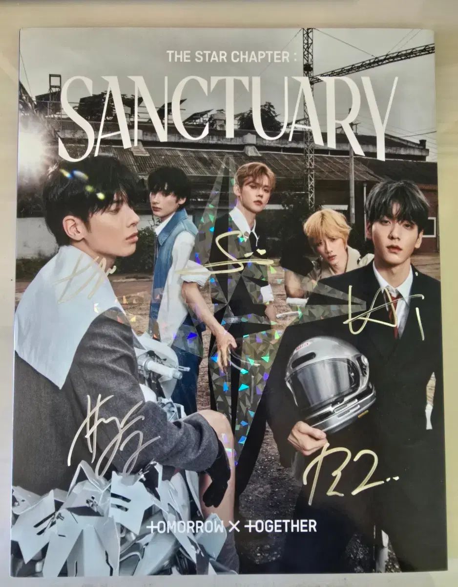 TOMORROW X TOGETHER（TXT） Sanctuary サイン入り アルバム（非売品