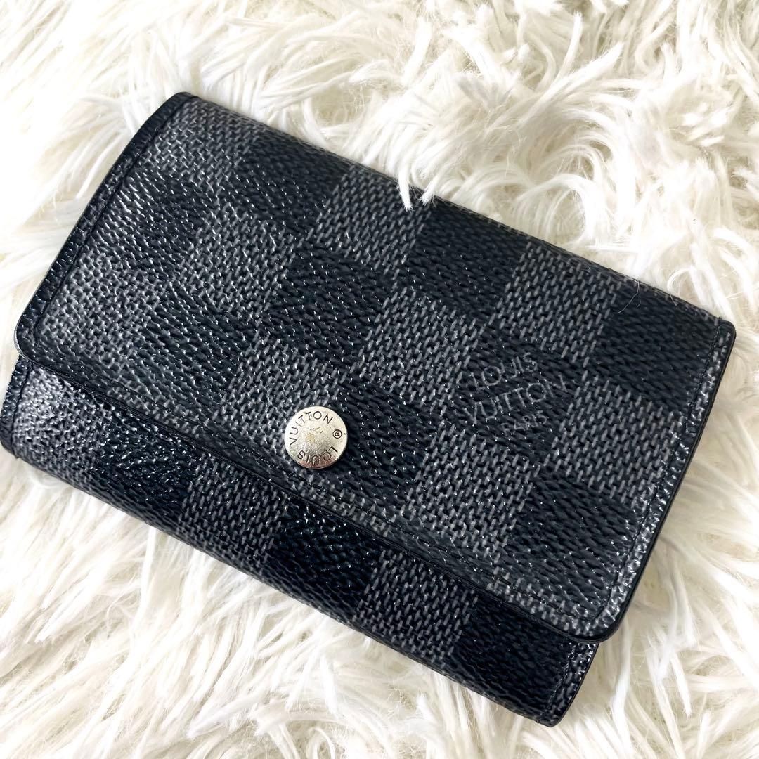 ルイヴィトン ダミエグラフィット 6連キーケース キーホルダー - メルカリ