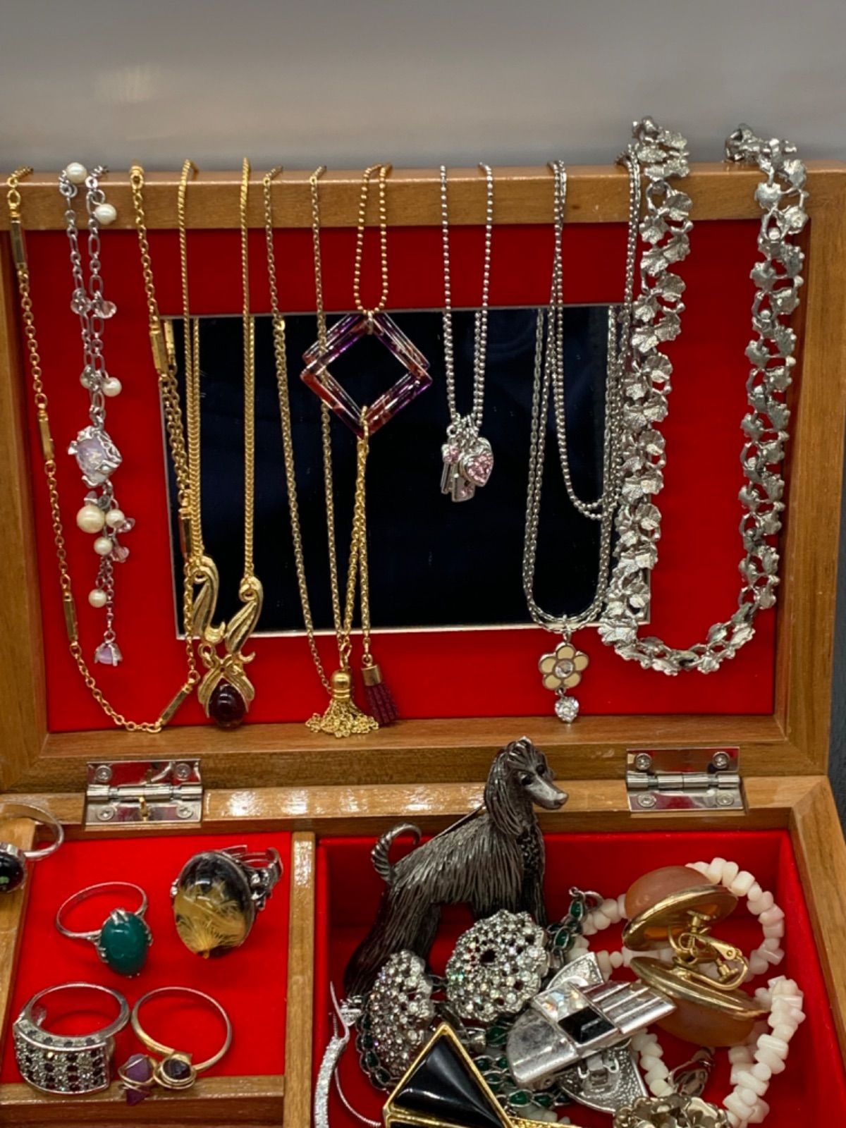 遺品整理 生前整理 アクセサリー まとめ売り ネックレス リング