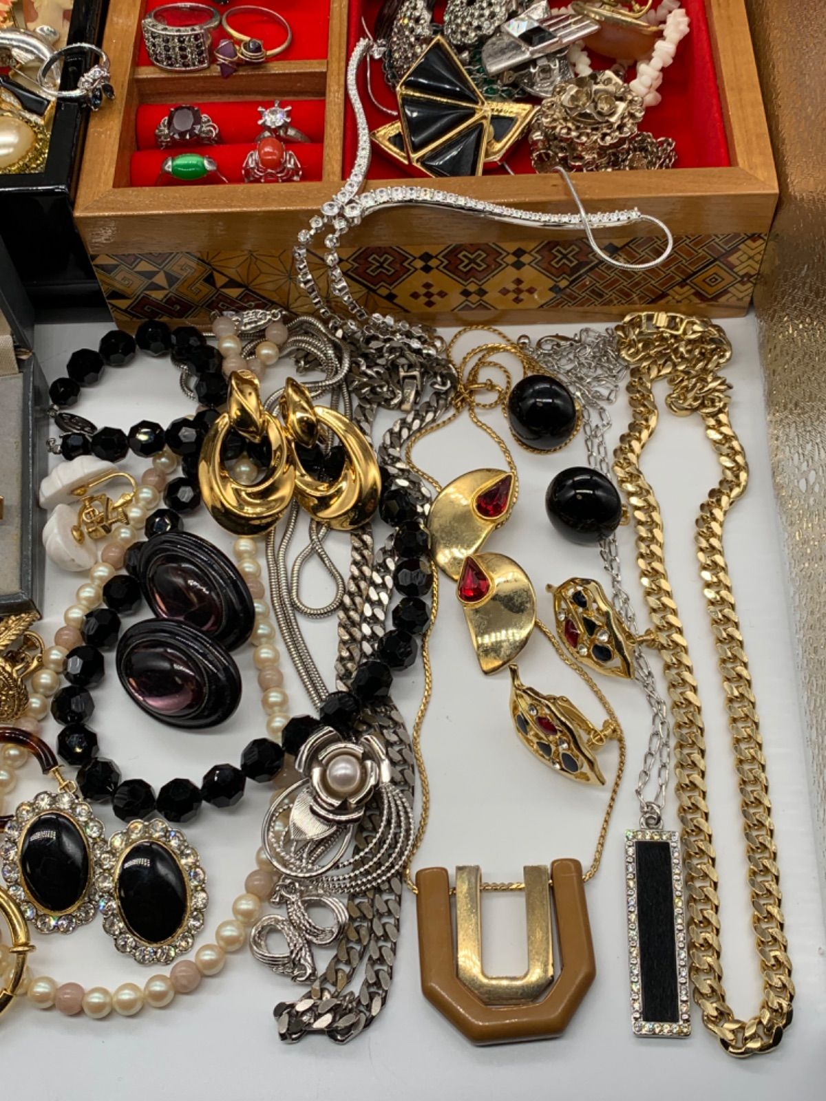 遺品整理 生前整理 アクセサリー まとめ売り ネックレス リング