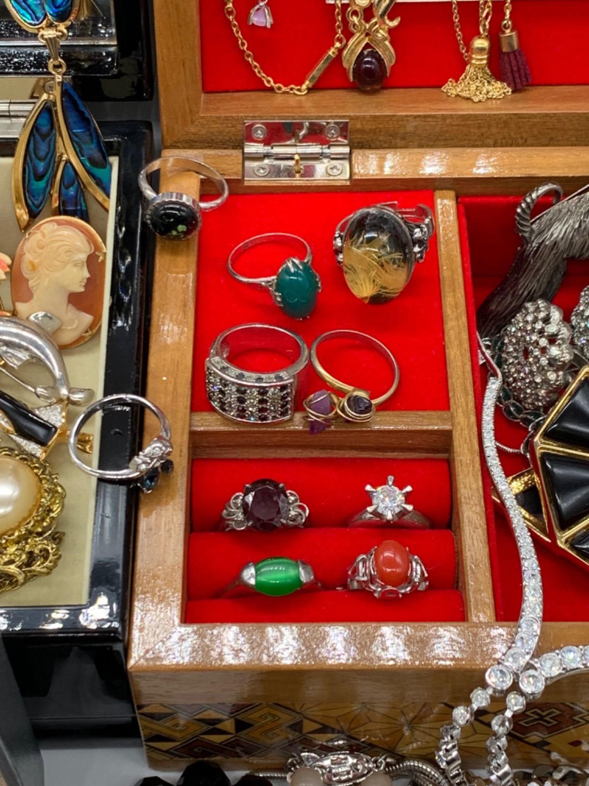 遺品整理 生前整理 アクセサリー まとめ売り ネックレス リング