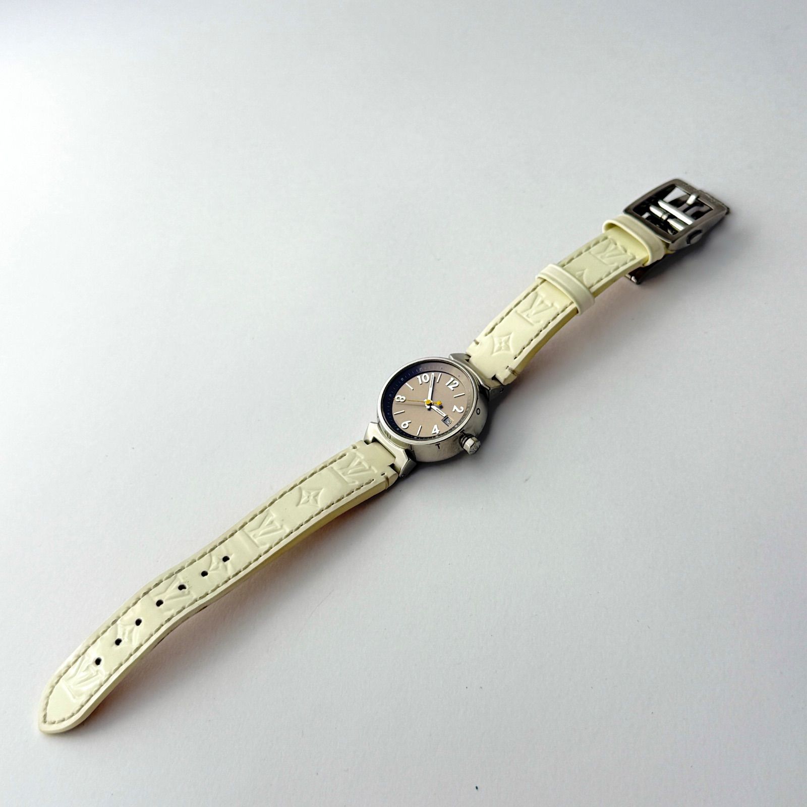 ルイヴィトン タンブール Q1212 新品電池 レディース 腕時計 584