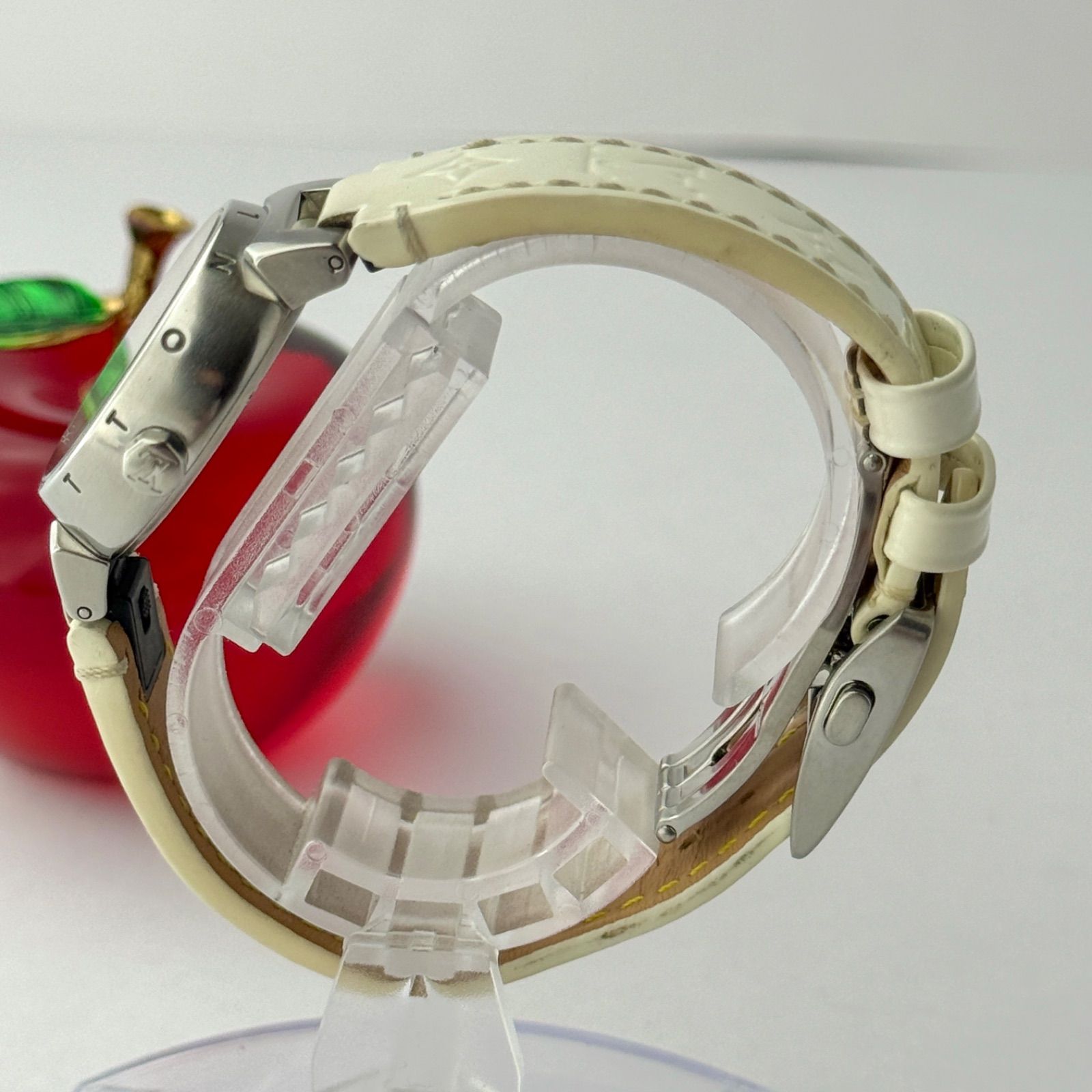 ルイヴィトン タンブール Q1212 新品電池 レディース 腕時計 584