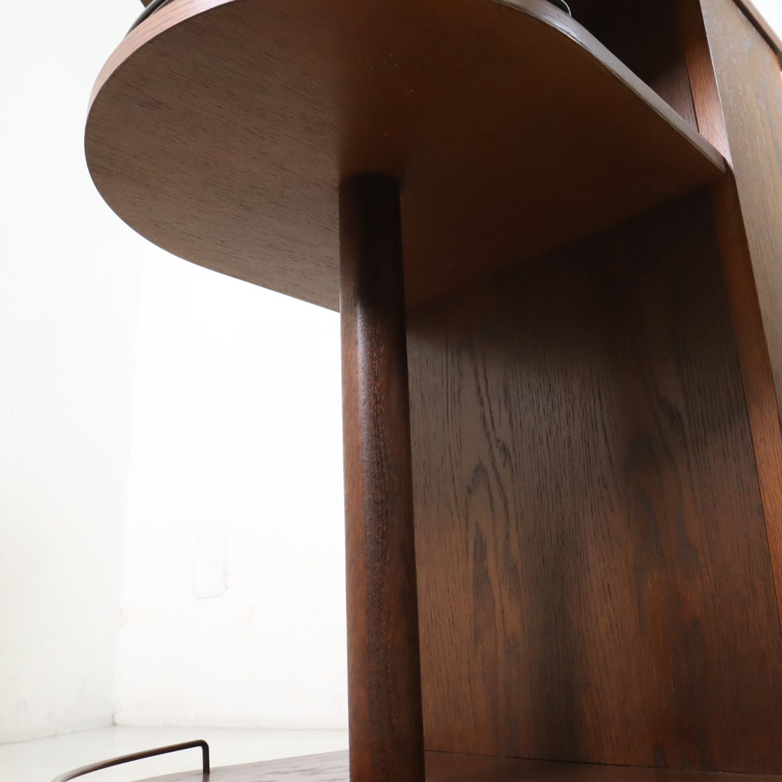 三越家具 ブルージュ Brugge サイドテーブルワゴン キッチンワゴン