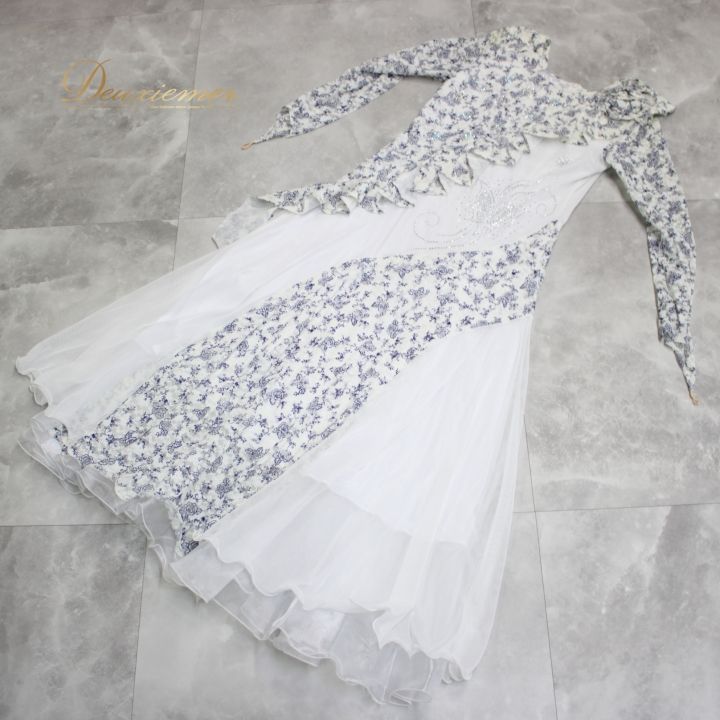 社交ダンス 衣装 スタンダード ドレス ワンピース レッスンウェア