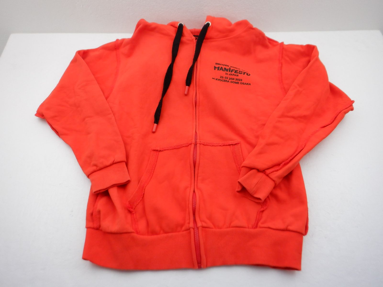 ENHYPEN パーカー WORLD TOUR MANIFESTO IN JAPAN ZIP-UP HOODIE M