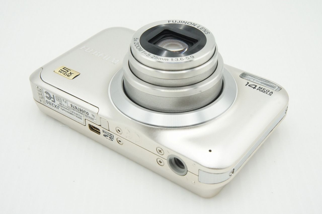 美品 FUJIFILM フジフィルム FinePix JX280 コンパクトデジタルカメラ