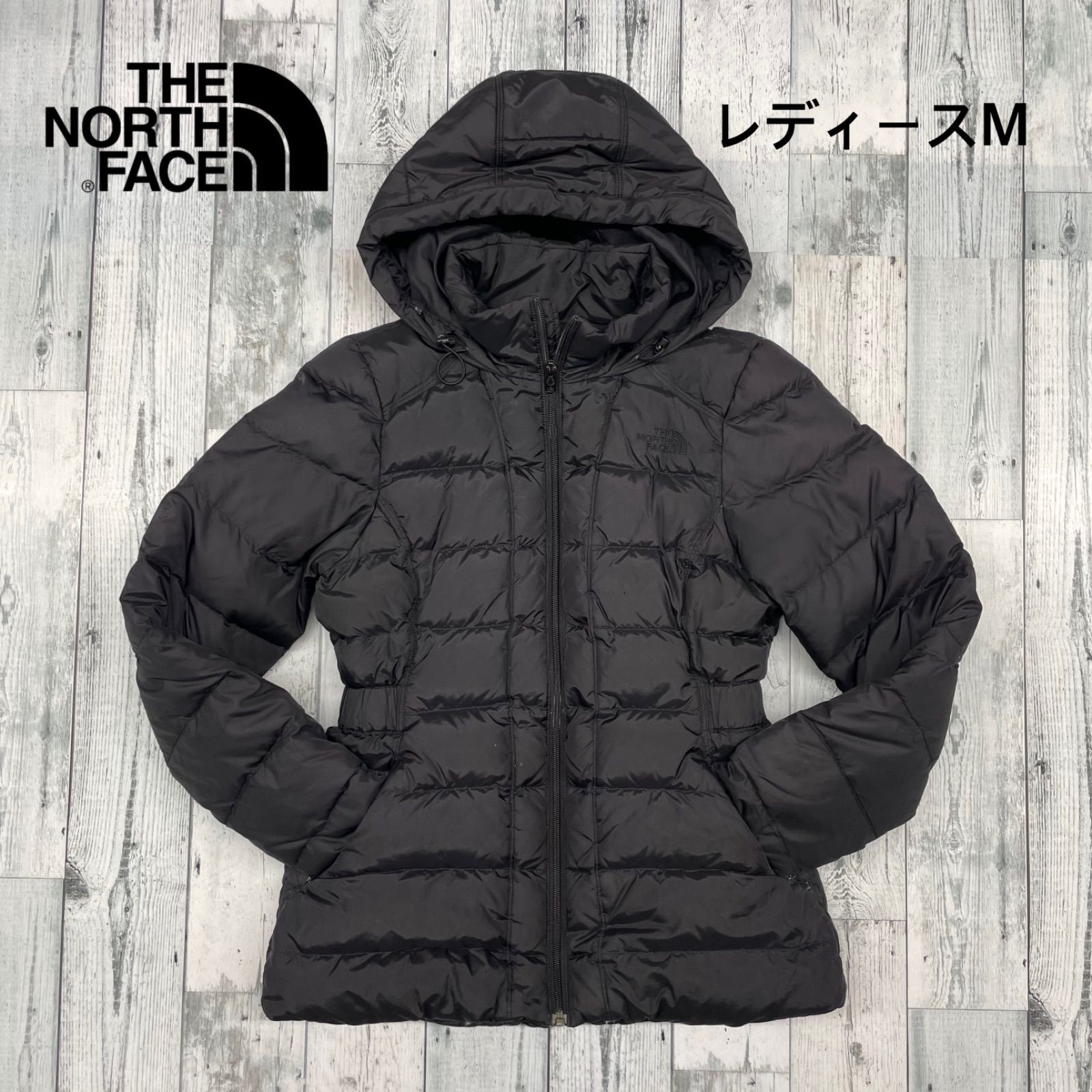 THE NORTH FACE レディースM ブラックダウンジャケット - メルカリ