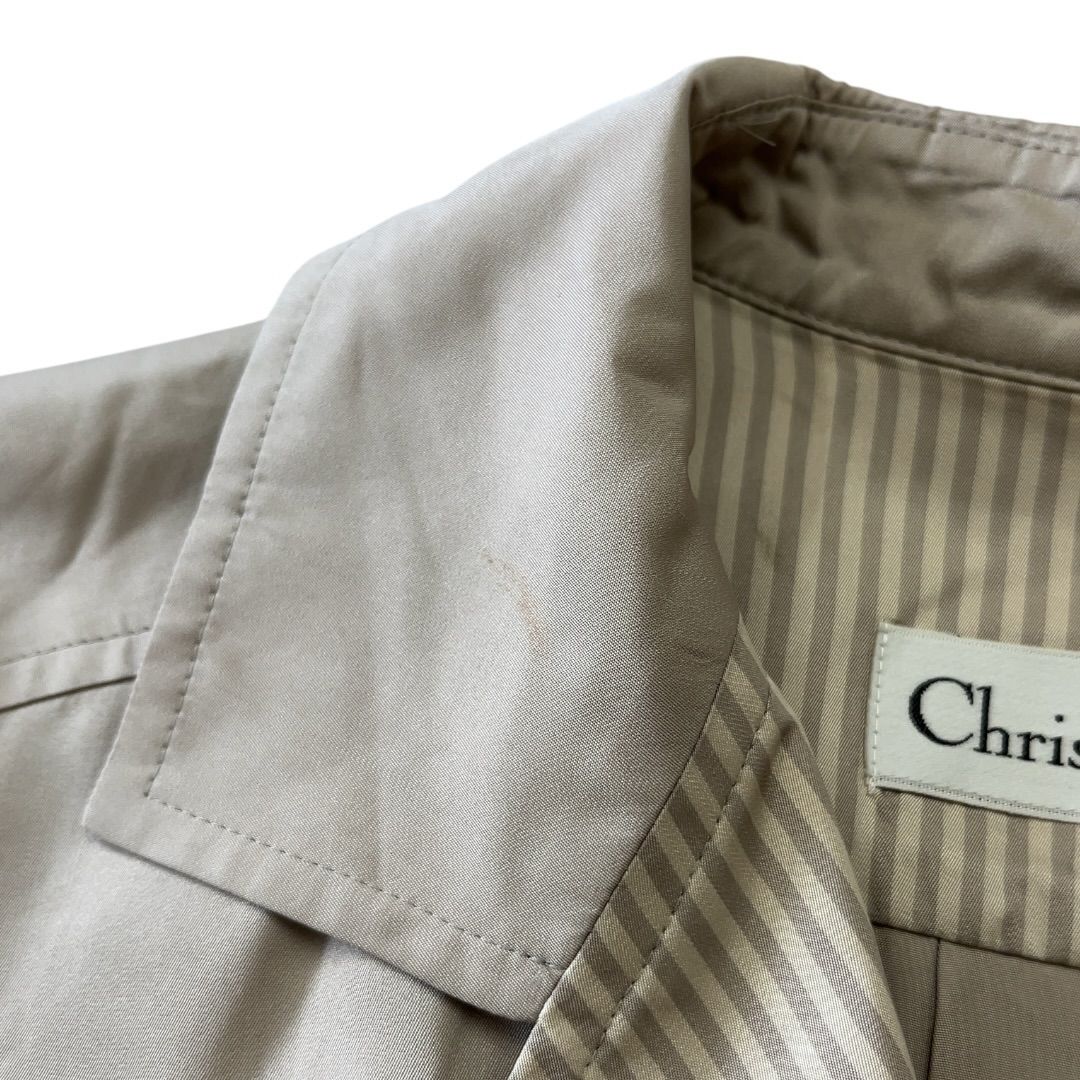 Christian Dior クリスチャンディオール シルクスプリングコート