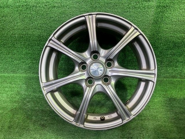 カイノス  プリウス ウィッシュ ホイール アルミ シルバー 15インチ 6J 5穴 4本 100 +45 カイノス ﾌﾟﾘｳｽ ｳｨｯｼｭ ホイール アルミ シルバー 15インチ 6J 5穴 4本