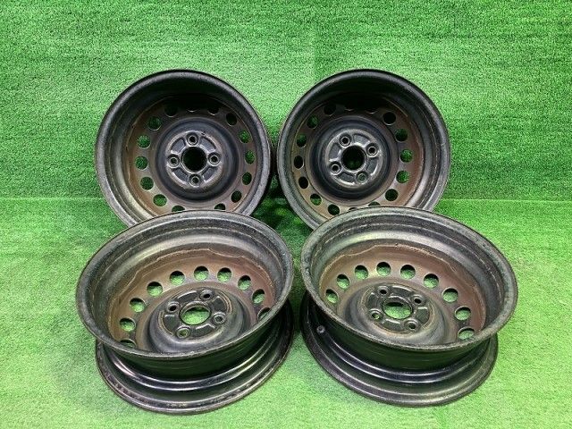 トヨタ TOYOTA 純正 サクシード NCP165V ホイール スチール シルバー 