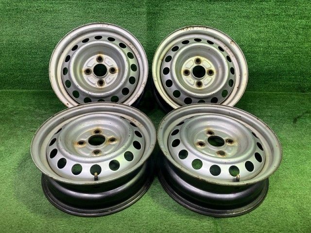 トヨタ TOYOTA 純正 サクシード NCP165V ホイール スチール シルバー 