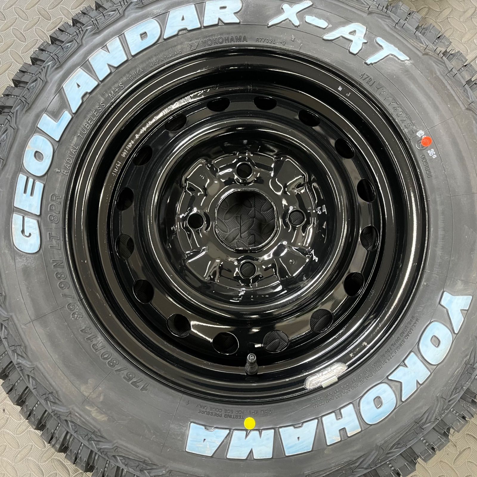 25年製 新品タイヤ 175/80R14 99/98N LT 8PR ヨコハマ ジオランダーX