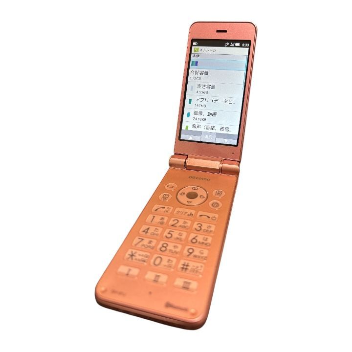 中古品 AQUOS ケータイ SH-01J ピンク（ドコモ版・SIMロック） - メルカリ