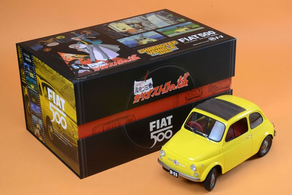 新品未開封】ルパン三世 カリオストロの城 FIAT 500 【箱あり】【正規