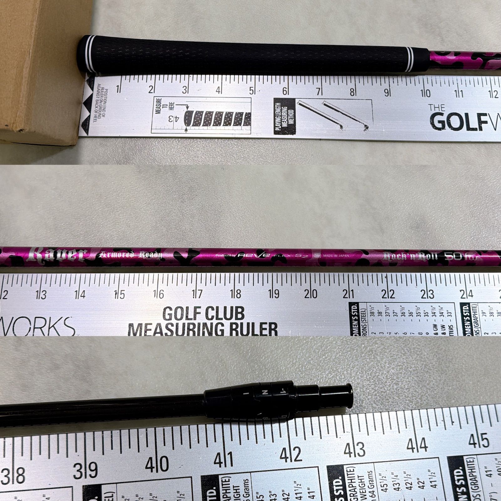 新品グリップ REVE（レーヴ）Raver Armored Ready（レイヴァー