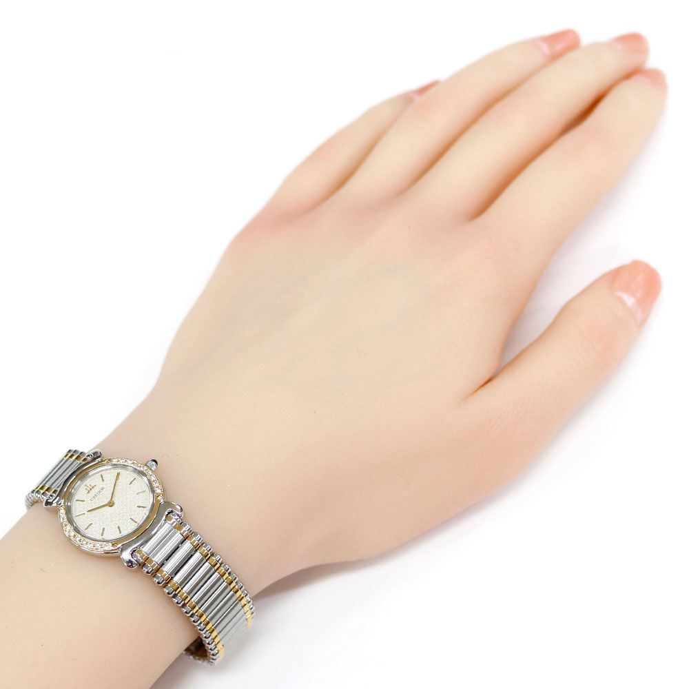 クレドール　5A70-0210 腕時計 SEIKO（セイコー） SEIKO 5A70-0210 クレドール YGベゼル サイドダイヤ