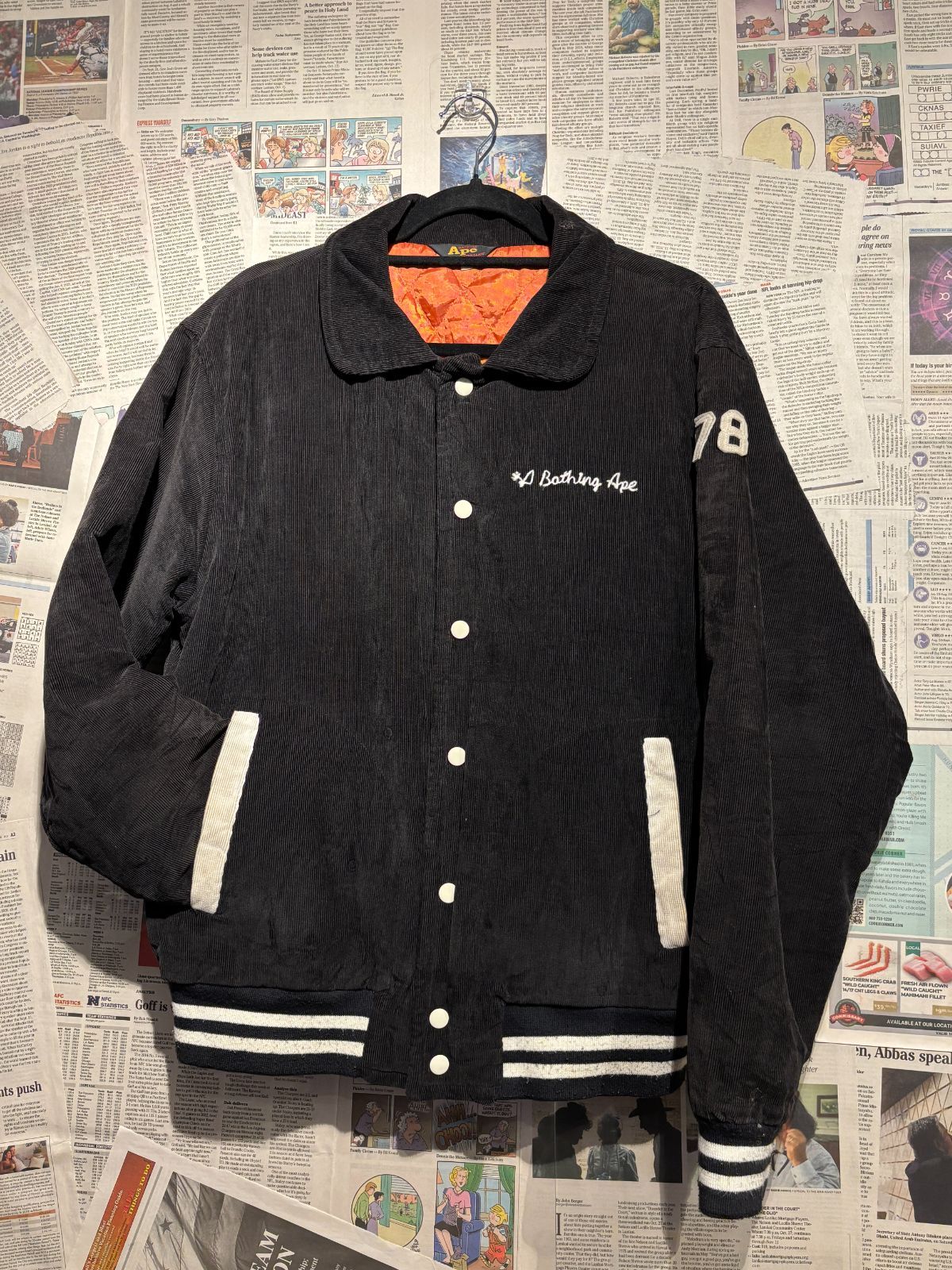 A Bathing Ape コーデュロイ スタジャン - メルカリ