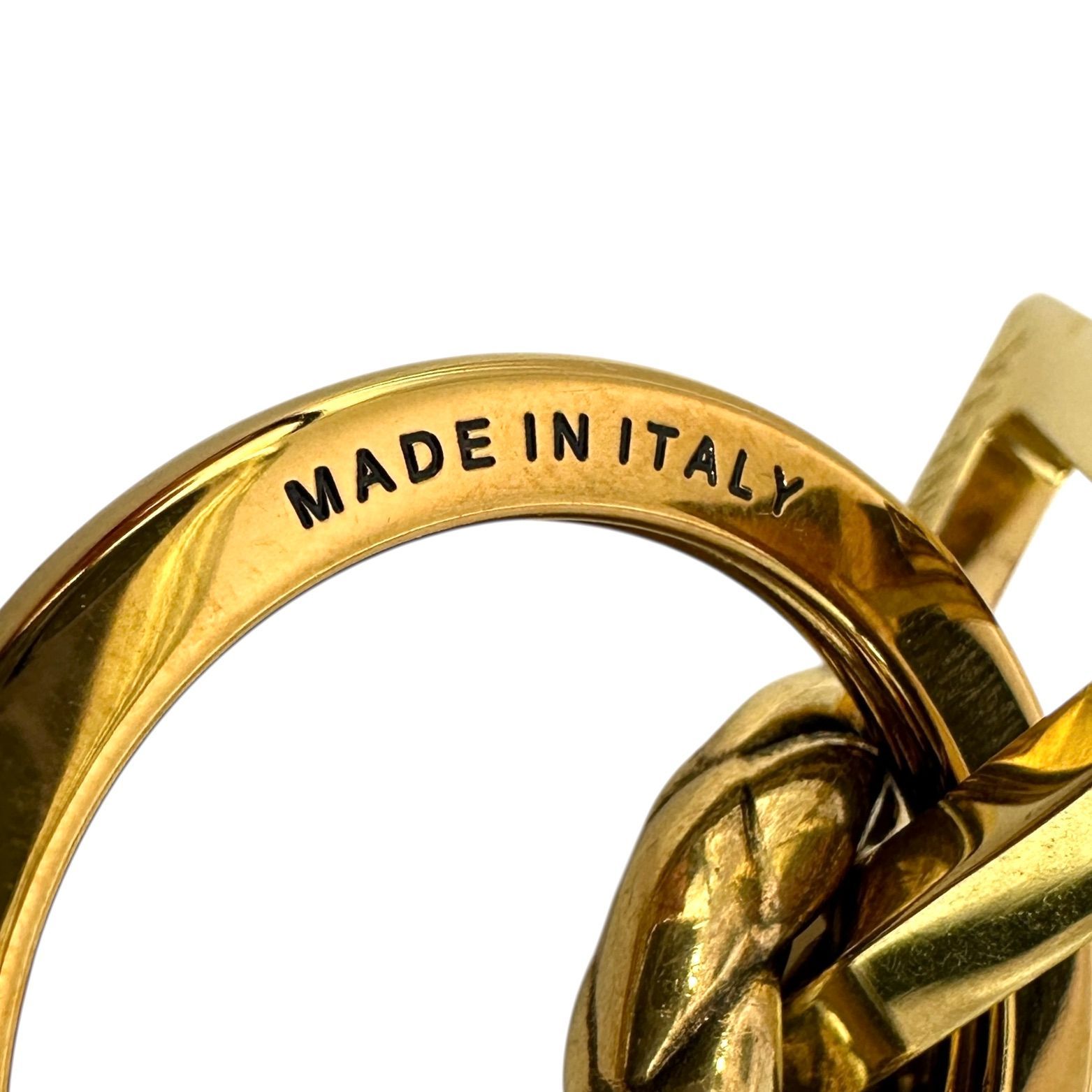 BOTTEGA VENETA】ボッテガ・ヴェネタ メタル キーリング キーホルダー