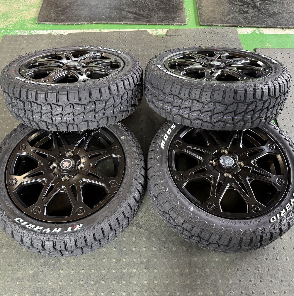 車種】ハイゼットジャンボ デリカミニ ハスラー 15インチ タイヤ